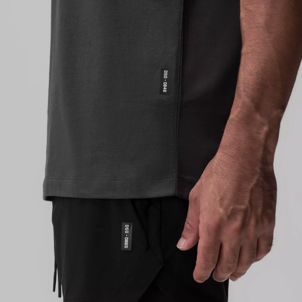 Asrv Space Grey Cottonplus Standard Mesh Back Tee - image 4